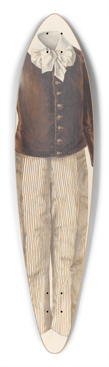 Ruggiero Pierotti - Boys Suit 39.3 inch art pintail longboard deck