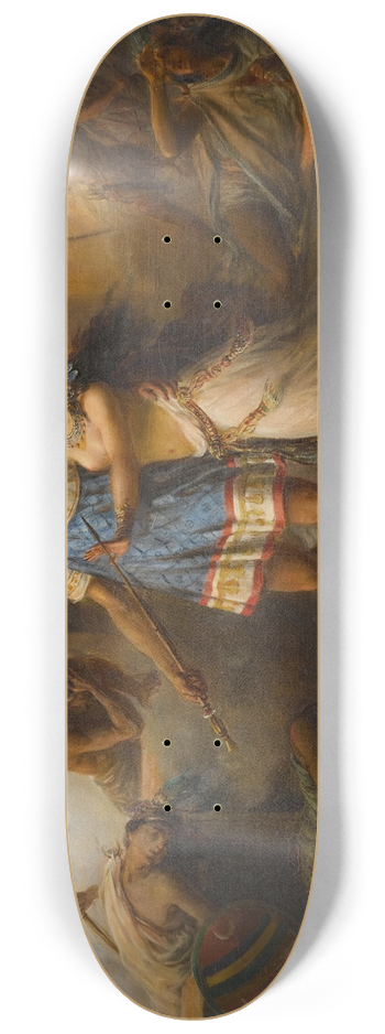 Alexandre Marie Colin - Telasco Defends HisFiance 8.25 inch art skate deck