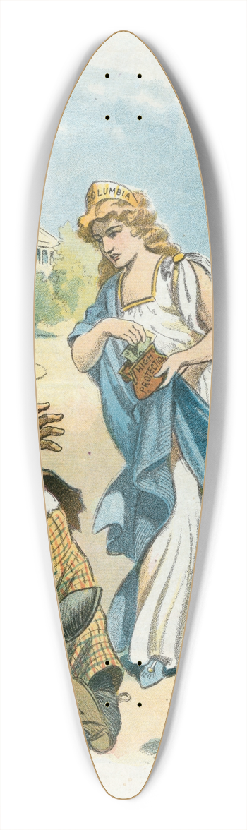 Samuel Ehrhart - The fit-thrower 39.3 inch art pintail longboard deck