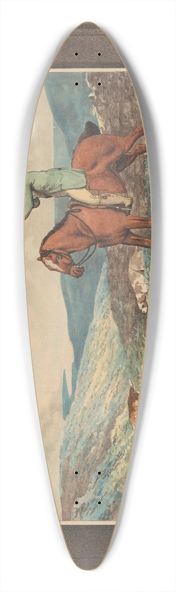 Samuel Howitt - Grouse Shooting 39.3 inch art pintail longboard deck