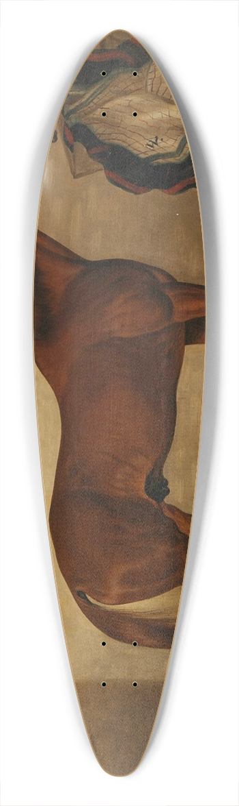 Samuel Spode - Suds in a Stable 39.3 inch art pintail longboard deck