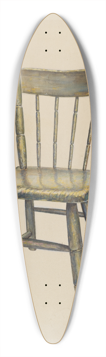 Samuel W. Ford - Childs Chair 39.3 inch art pintail longboard deck