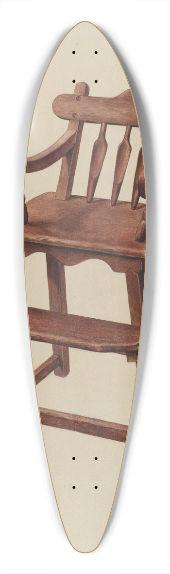 Samuel W. Ford - Childs High Chair 39.3 inch art pintail longboard deck