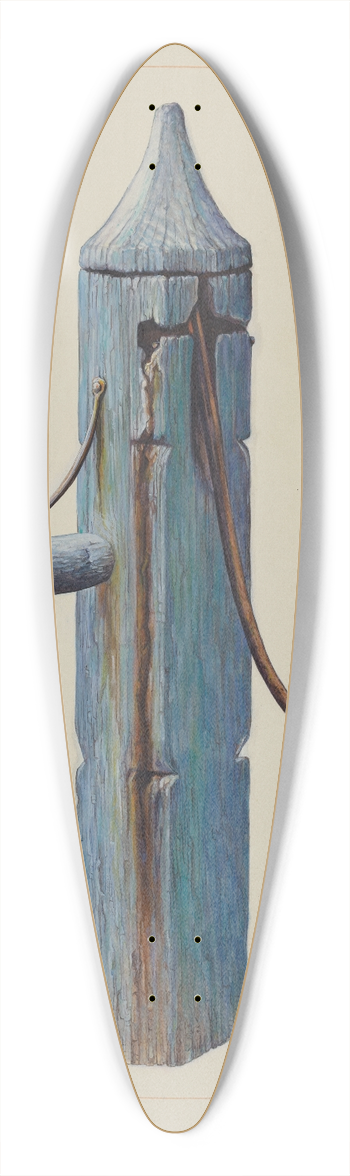 Samuel W. Ford - Pump 39.3 inch art pintail longboard deck
