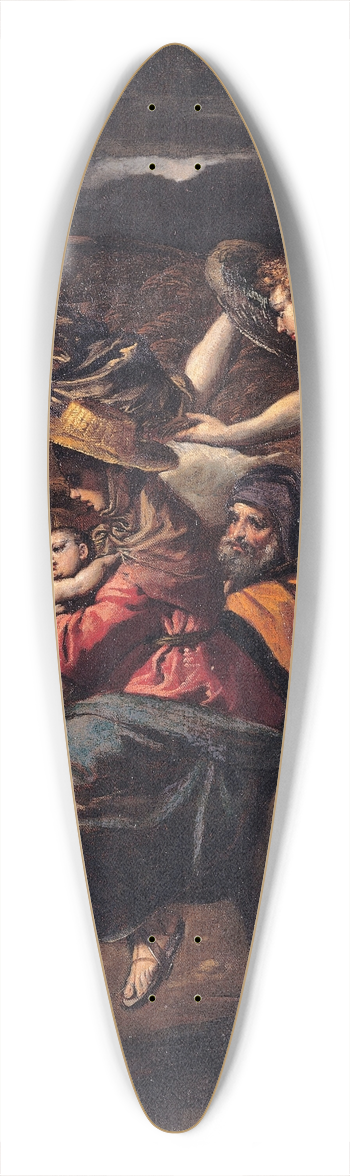 Scarsellino - Flight into Egypt 39.3 inch art pintail longboard deck