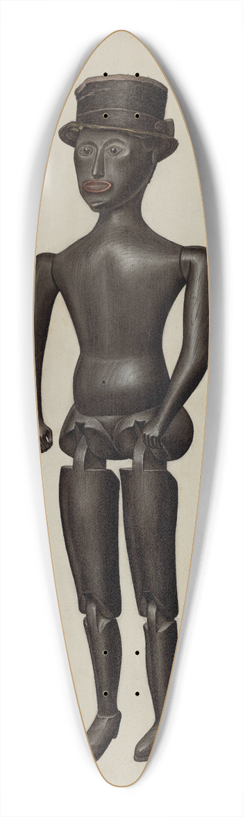 Selma Sandler - Dancing Doll 39.3 inch art pintail longboard deck