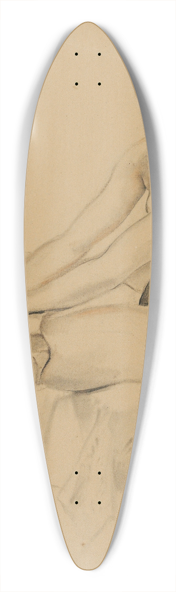 Sergey Chekhonin - Female study 39.3 inch art pintail longboard deck