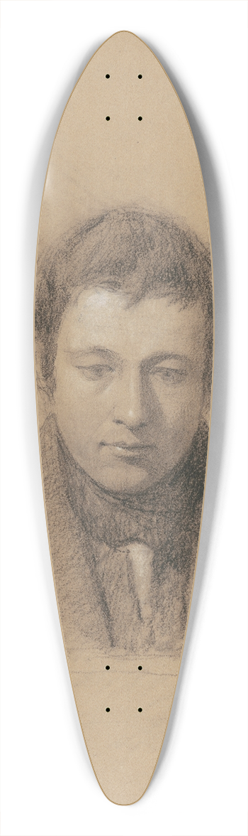 Seth Wells Cheney - John Cheney 39.3 inch art pintail longboard deck