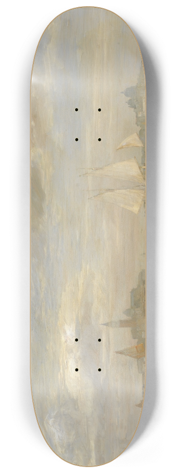 Guglielmo Ciardi - Laguna A Venezia 8.25 inch art skate deck