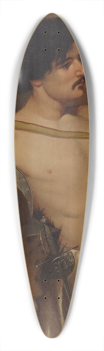 Severin Falkman - Antonio 39.3 inch art pintail longboard deck