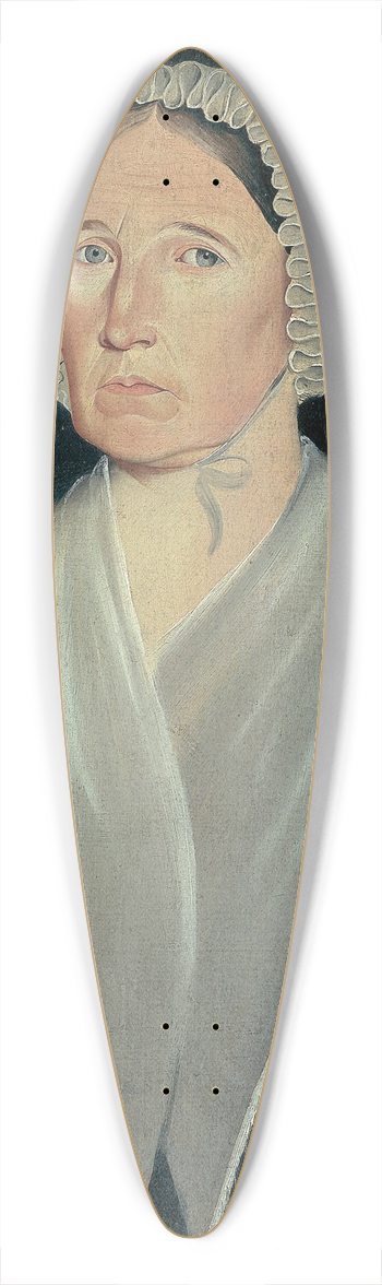 Sheldon Peck - Portrait of Mrs. William W. Welch 39.3 inch art pintail longboard deck