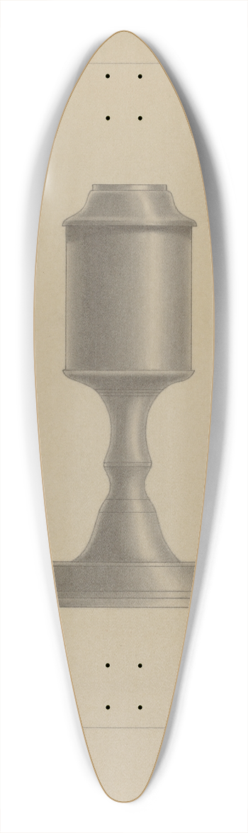 Sidney Liswood - Lamp 39.3 inch art pintail longboard deck