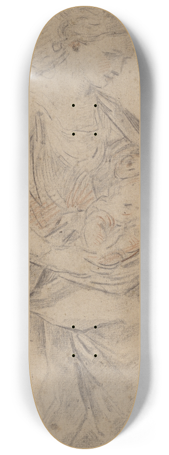 Guido Reni - Nativity 8.25 inch art skate deck