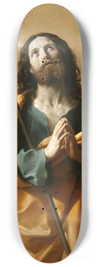 Guido Reni - Saint James the Greater 8.25 inch art skate deck