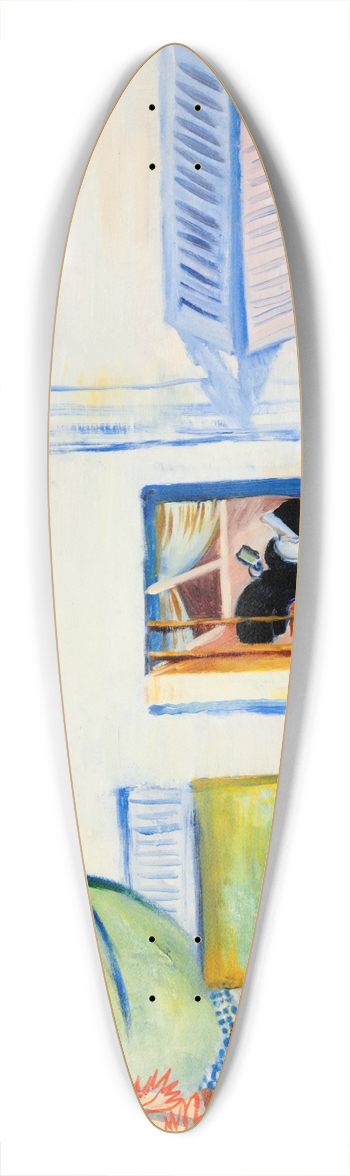 Sigrid Hjertn - The Convent 39.3 inch art pintail longboard deck