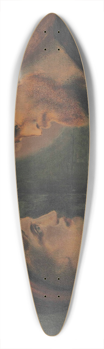 Simeon Solomon - Christ And A Youth 39.3 inch art pintail longboard deck