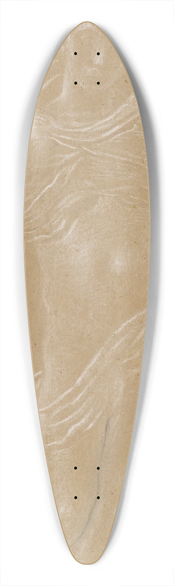 Simeon Solomon - Hymen with a Flaming Torch 39.3 inch art pintail longboard deck