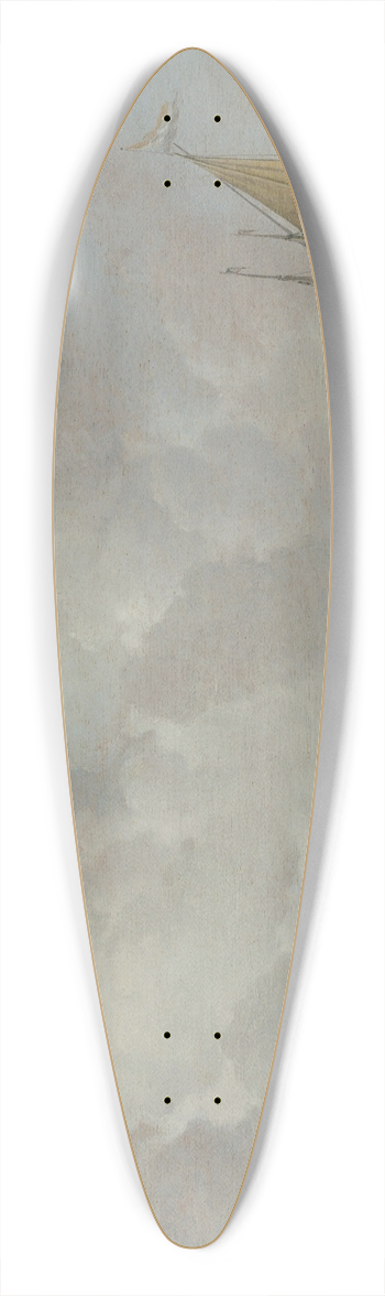 Simon de Vlieger - Calm Sea 39.3 inch art pintail longboard deck