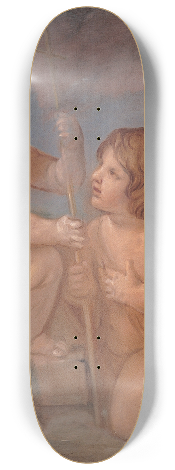 Guido Reni - The Infant Jesus And St. John 8.25 inch art skate deck