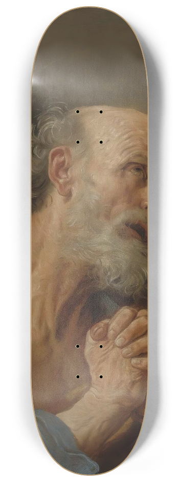 Guido Reni - The Penitent Saint Peter 8.25 inch art skate deck