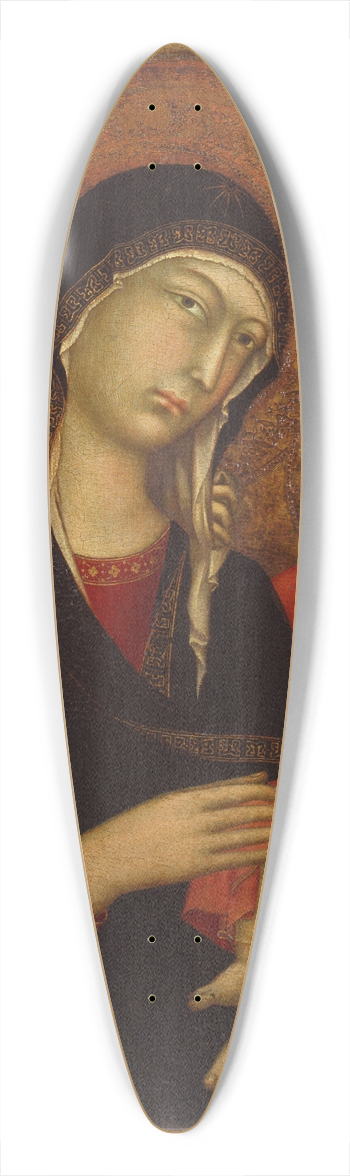 Simone Martini - Madonna with Chid 39.3 inch art pintail longboard deck