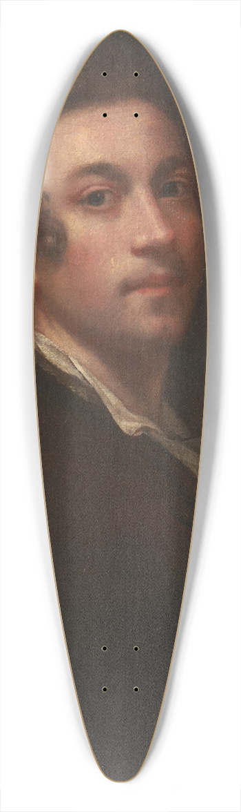 Sir Joshua Reynolds - Self-Portrait 39.3 inch art pintail longboard deck