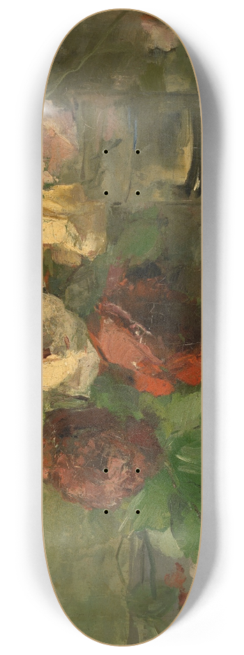 Guillaume Vogels - Withered Roses 8.25 inch art skate deck