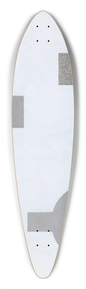 Sophie Taeuber-Arp - Composition with Rectangles and Circles 39.3 inch art pintail longboard deck