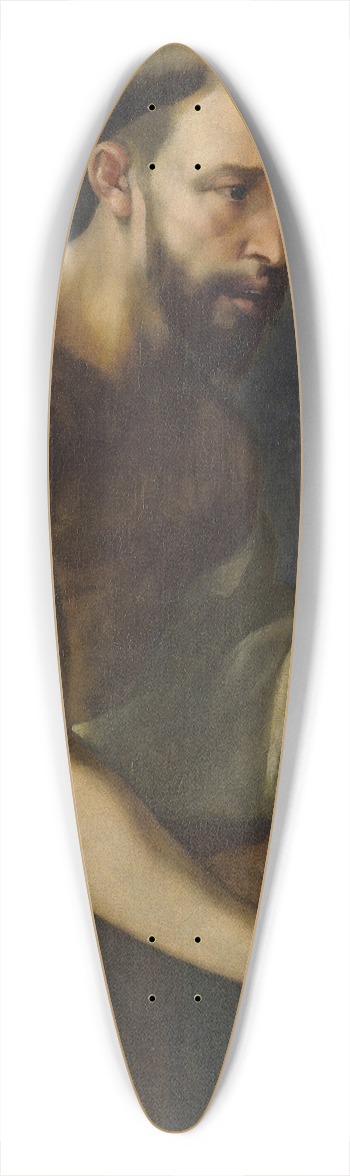 Spanish School - Saint Dominic 39.3 inch art pintail longboard deck