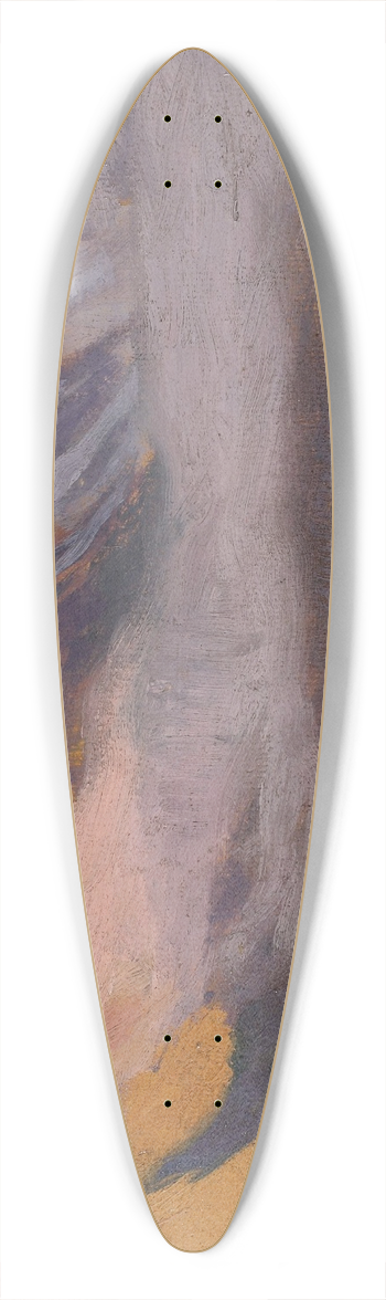Stanisaw Ignacy Witkiewicz - Landscape with blossoming trees 39.3 inch art pintail longboard deck