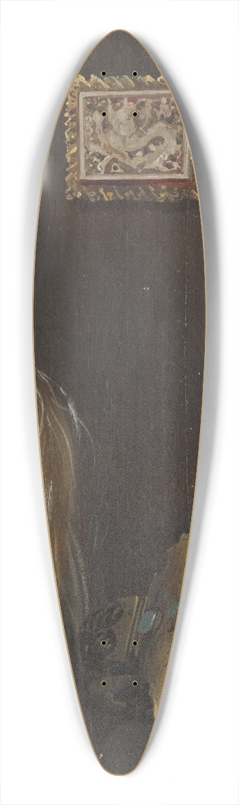 Stanisaw von Chlebowski - Study of a Turkish Horse-Tail Ensign and Nose-Band 39.3 inch art pintail longboard deck