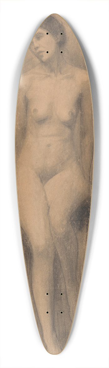 Stanisaw Wyspiaski - Akt kobiety 39.3 inch art pintail longboard deck