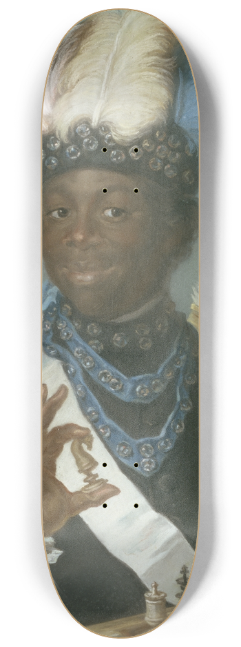Gustaf Lundberg - Adolf Ludvig Gustav Albert Couschi, about 1747-1822, called Badin 8.25 inch art skate deck
