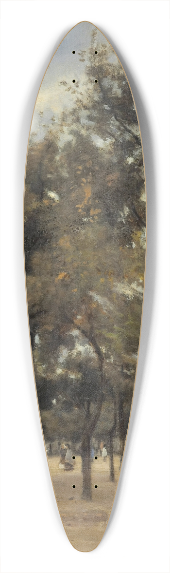 Stanislas Lpine - Lesplanade des Invalides 39.3 inch art pintail longboard deck