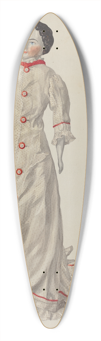 Stanley Mazur - Doll 39.3 inch art pintail longboard deck