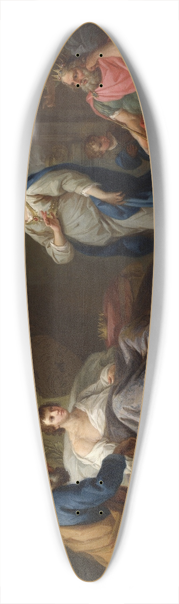 Stefano Pozzi - Antiochus Yearning For Stratonice 39.3 inch art pintail longboard deck