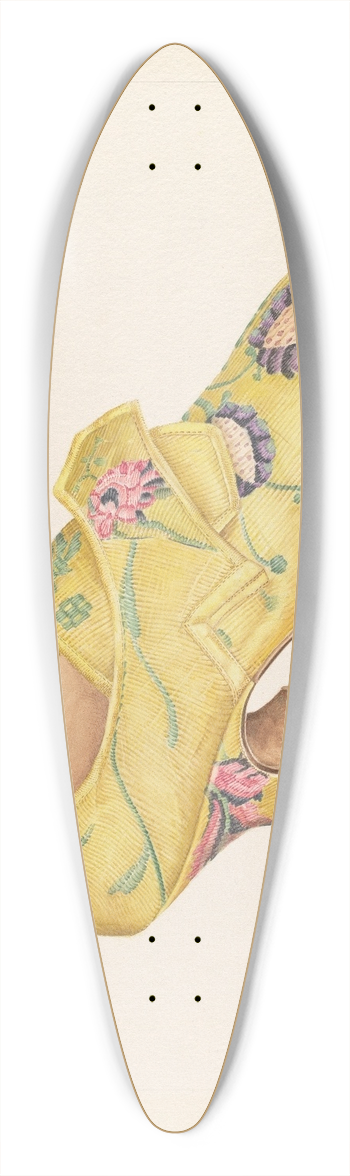 Stella Mosher - Womans Shoes 39.3 inch art pintail longboard deck