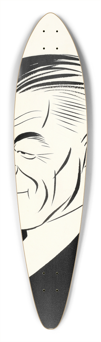 Stephen - Ernest Thurtle 39.3 inch art pintail longboard deck