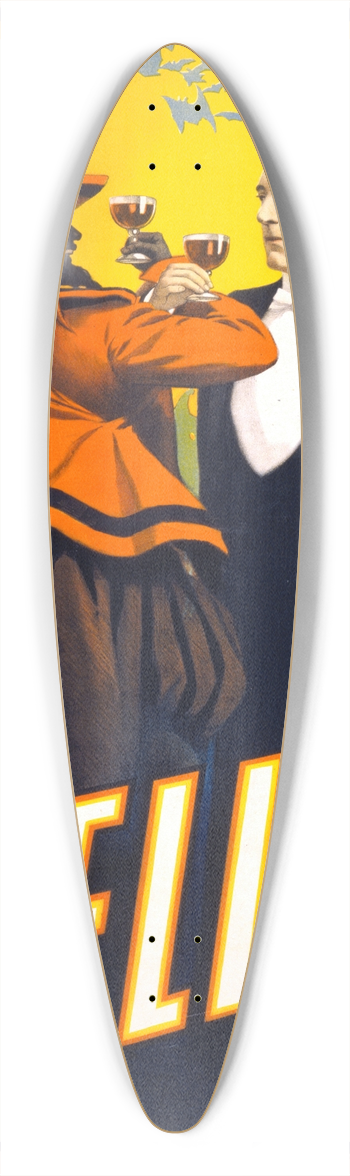 Strobridge & Co. Lith. - Kellar 39.3 inch art pintail longboard deck