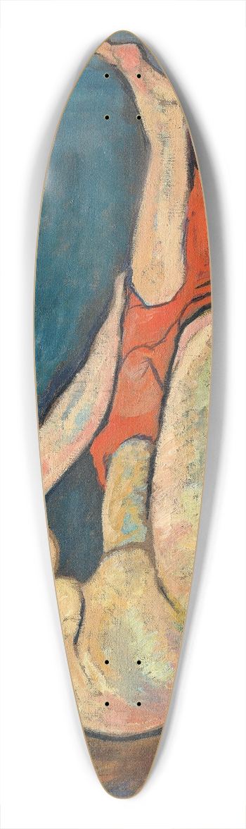 Suzanne Valadon - Nu assis de profil 39.3 inch art pintail longboard deck