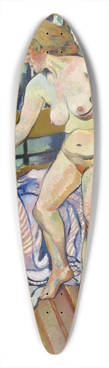 Suzanne Valadon - Nu  la draperie 39.3 inch art pintail longboard deck