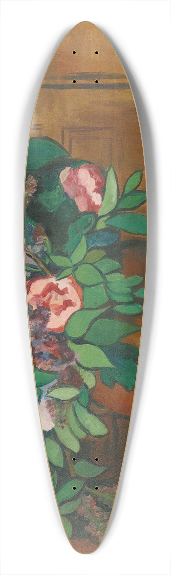 Suzanne Valadon - Vase De Fleurs 39.3 inch art pintail longboard deck