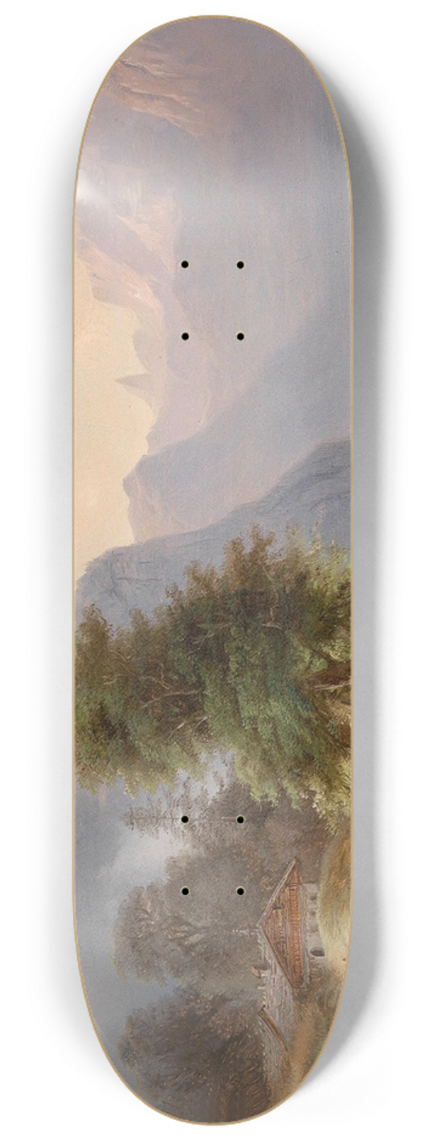 Gustav Barbarini - Partie aus dem Salzkammergut 8.25 inch art skate deck