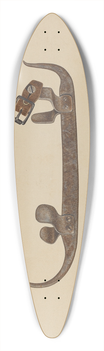 Sydney Roberts - File Skates 39.3 inch art pintail longboard deck