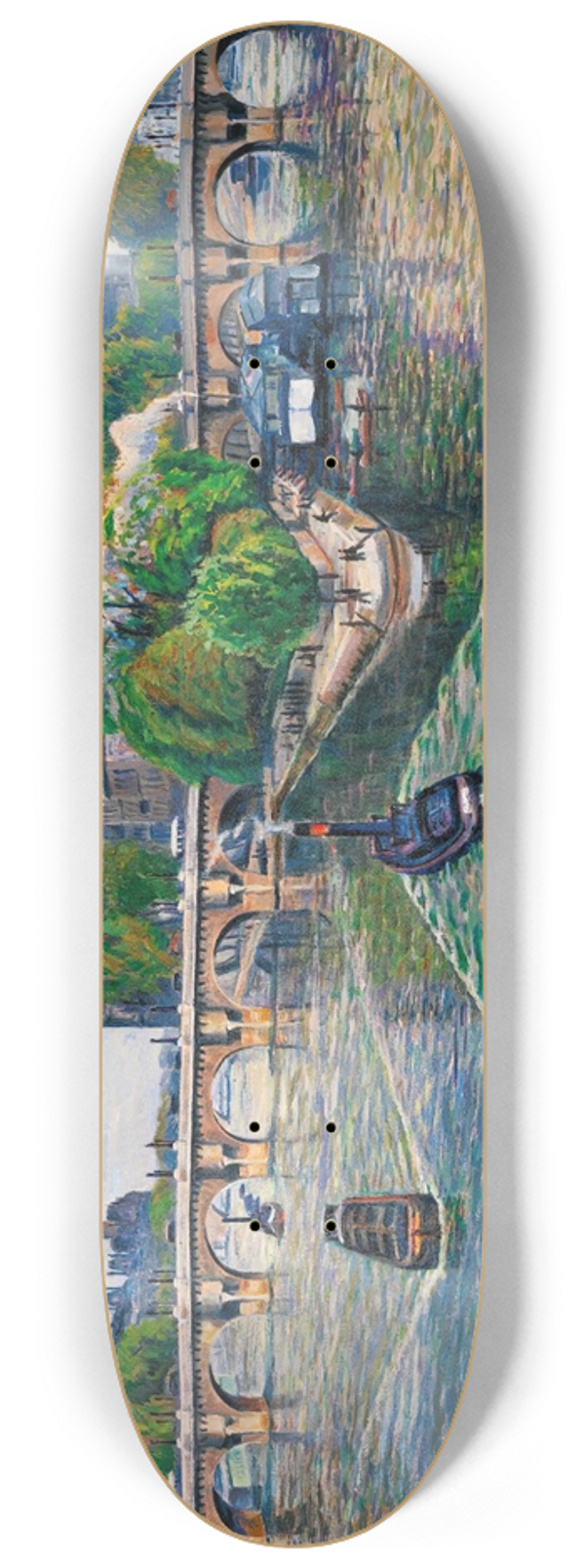 Gustave Cariot - Les Remorqueurs 8.25 inch art skate deck