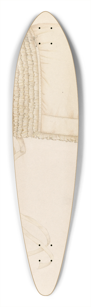 Sylvia De Zon - Babys Cap 39.3 inch art pintail longboard deck