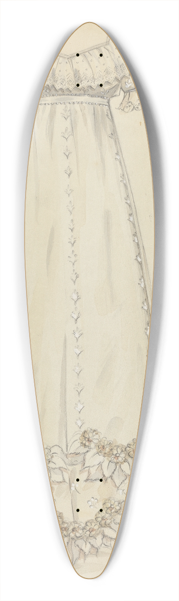 Sylvia De Zon - Evening Dress 39.3 inch art pintail longboard deck