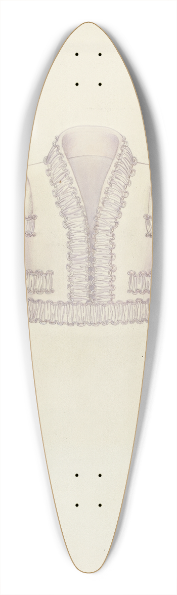 Syrena Swanson - Mans Bolero 39.3 inch art pintail longboard deck