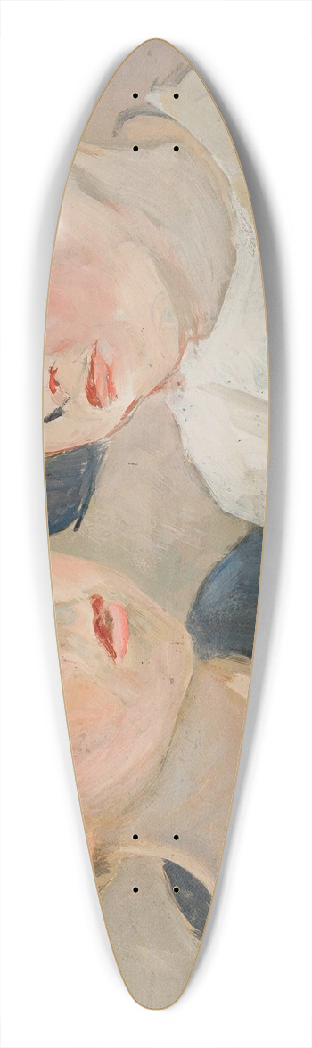 Tadeusz Makowski - Brothers 39.3 inch art pintail longboard deck