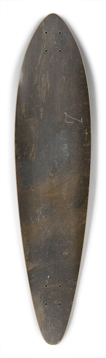 Tadeusz Makowski - Landscape with the sun shining through 39.3 inch art pintail longboard deck